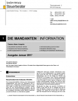 Mandanten-Information Januar 2017