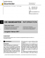 M-Mandanten-Information Februar 2017