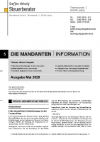 Mandanten-Information Mai 2020